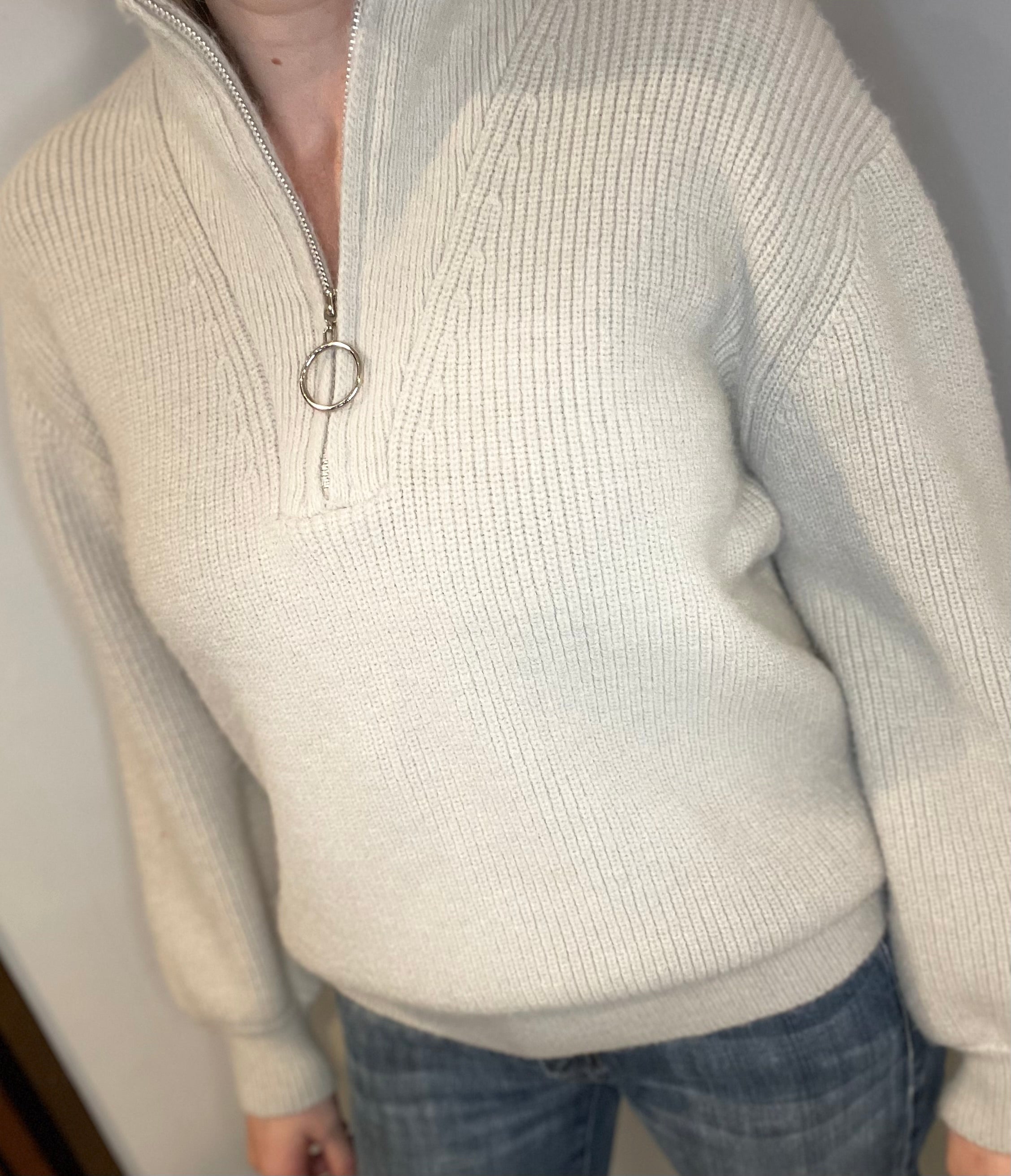 Half Zip Sweater