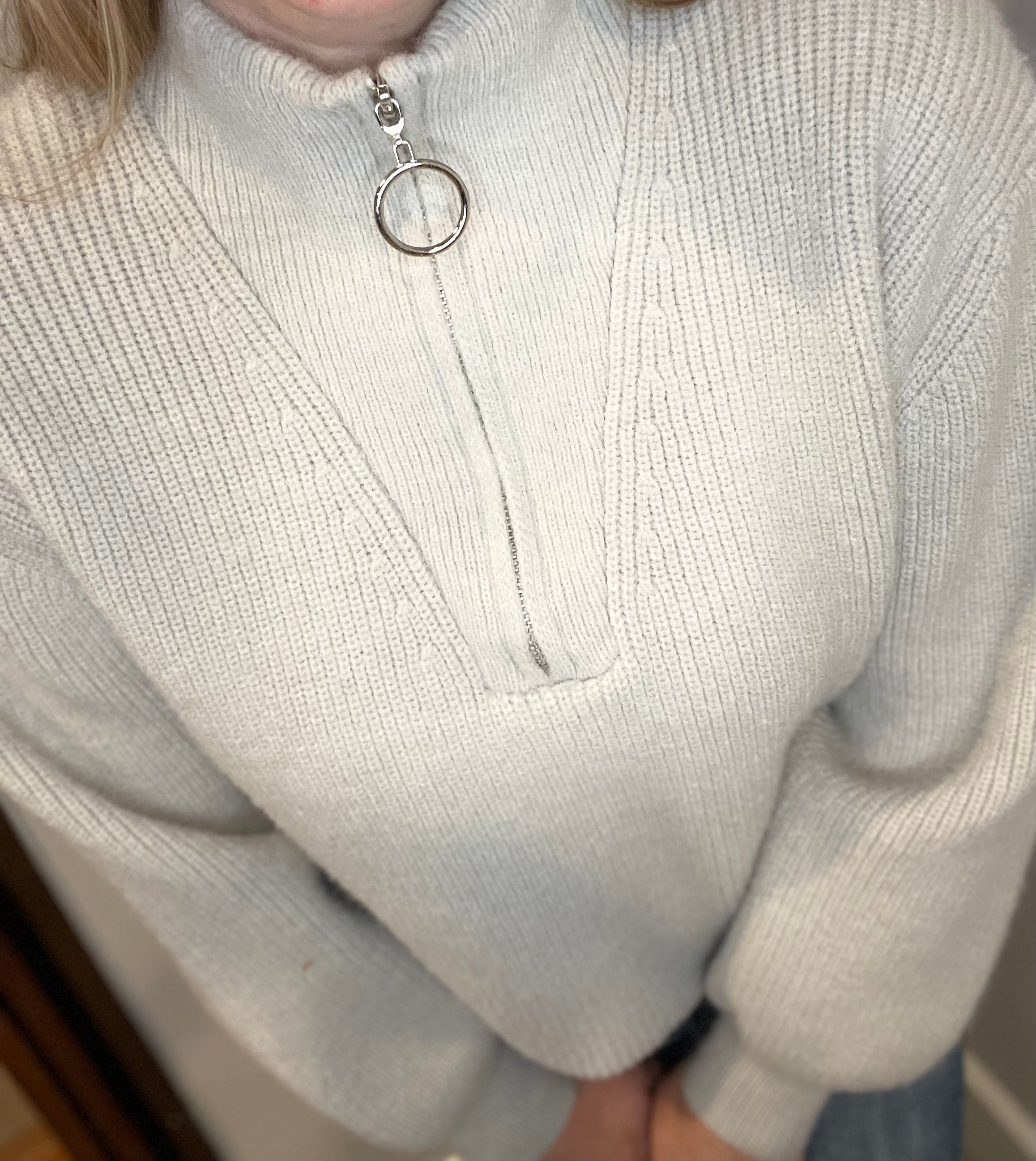 Half Zip Sweater