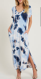 Tie Dye Maxi Dress