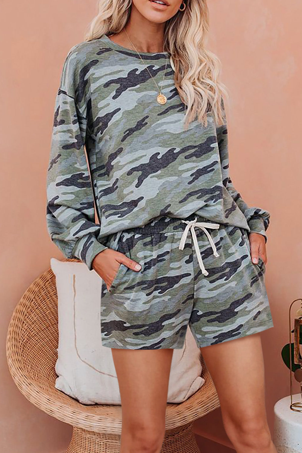 Camo Lounge Set