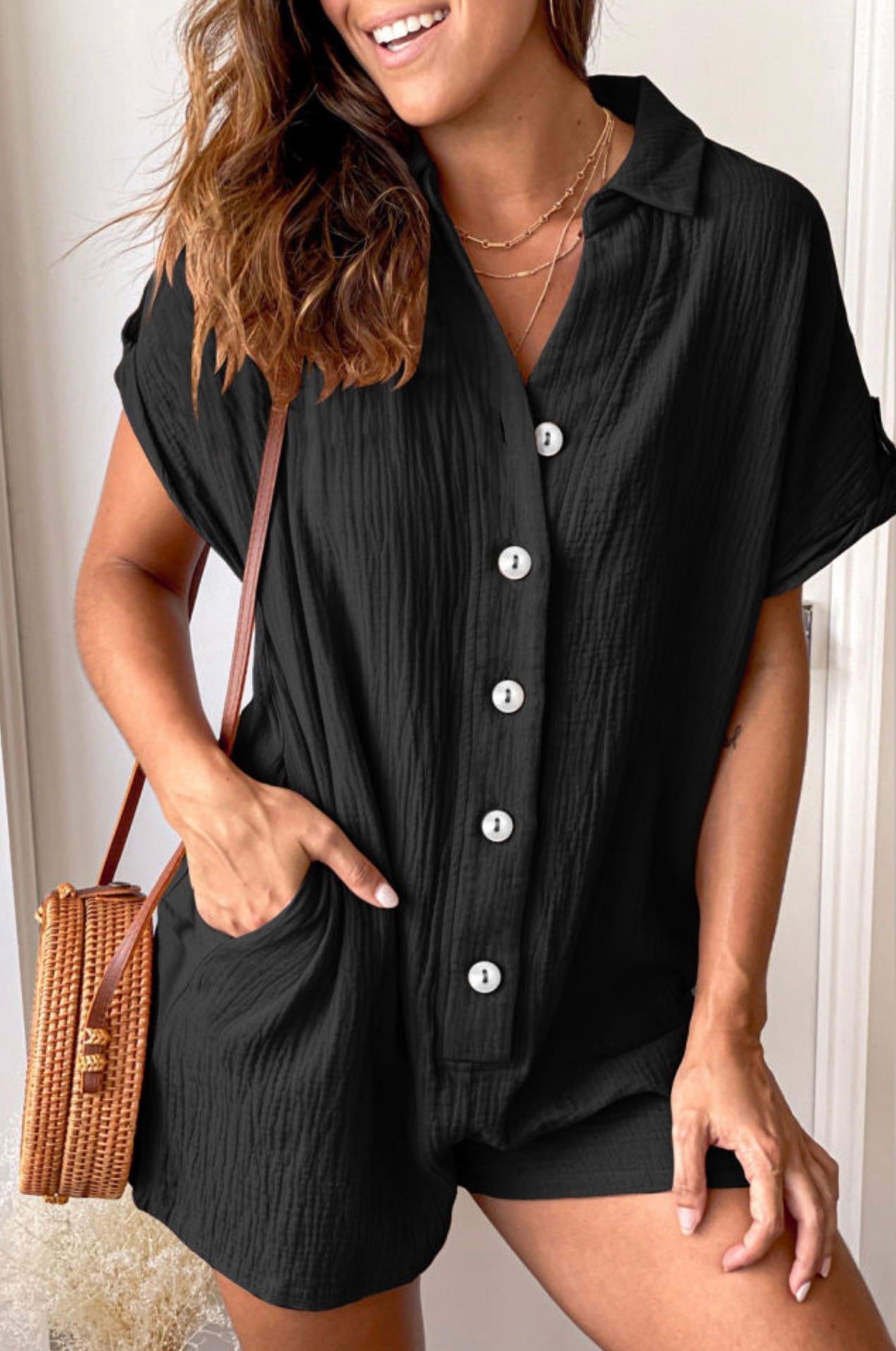 Button up Romper