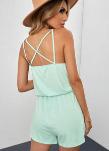 Cross-Back Romper